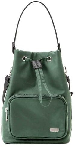 Levi's Damen Women's Bucket Bag Handbag, Dark Green