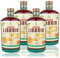 4 Bottiglie Amaro Analcolico 700 Ml Ingredienti Tipici Siciliani LIBORIO AMARO ANALCOLICO Bevanda Leggera Rinfrescante Digestivo Dal Profumo Fiorito Aromatico Gluten Free Vegano Idea Regalo (X 4)