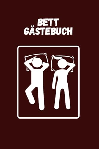 Das Bett-Gästebuch - zum ausfüllen für den Morgen danach | Lustiges Geschenk für Singles