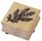 Artoz Stempel – Holzstempel – „Tannenzweig“ – 40 x 40 mm – Motivstempel zum Kartenbasteln für Weihnachten, Einladungen, Grüße