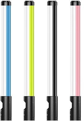 RGB-Fotografie-Lichtstab, LED-Kameralicht, Tragbare 360°-Vollfarb-Fotografiebeleuchtung, 3000K-6000K Dimmbares Kameralicht für Fotografie, Videokonferenz, YouTube