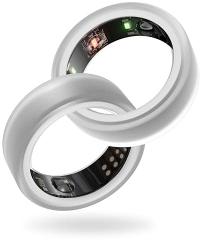 SZJCLTD Oura Ringschutz, verbesserte elastische Silikon-Oura-Ringabdeckung für Oura Ring Gen 3 Smart Ring Workout Gym 2 Stück