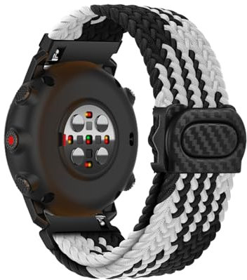 Geflochtenes Armband Kompatibel für Polar Vantage M2 Armbänder für Damen Herren Ersatzarmband Solo Loop für Polar Vantage M2 Armband Nylon Sport Elastisches Band für Polar Vantage M2 (V,Nylon)