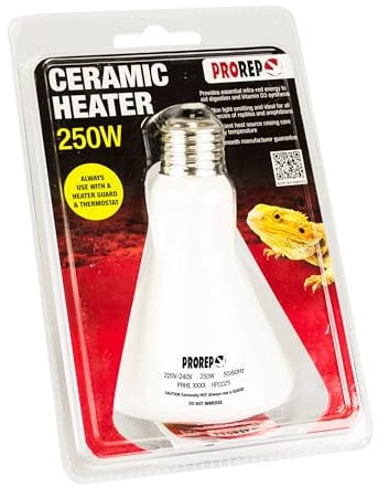 ProRep 250W Ceramic Infrared Heat Emitter for Reptiles & Amphibians
