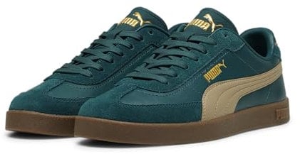 PUMA Unisex Club II Era Sneaker, Dark Myrtle-Oak Branch-Gum, 43 EU