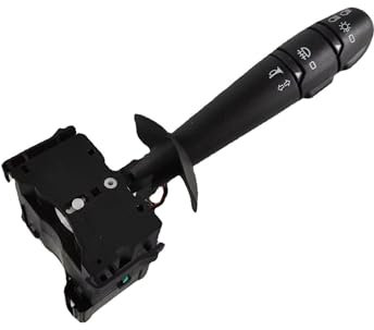 eglci Kompatibel Mit Vauxhall Für Movano 7701057612 Auto-Kontrollleuchte, Nebelschlussleuchte, Schalter 7701071896 000052003010, Lenksäulenschalter Lenkstockhebelschalter