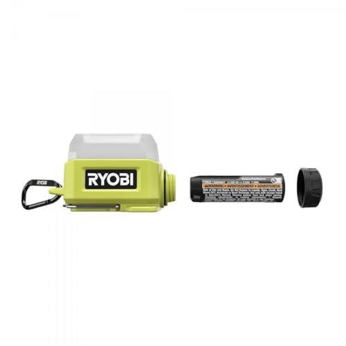 RYOBI USB Lithium Compact Cordless Area Light Kit with (1) 2Ah USB Battery and Charging Cable