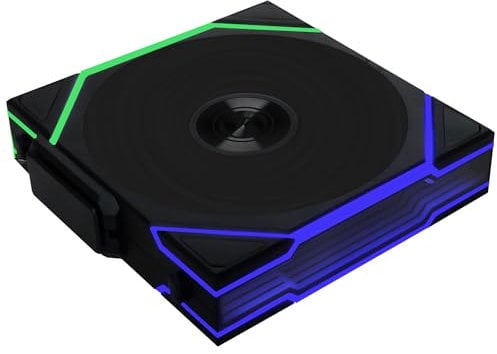 Lian Li UNI FAN TL Wireless PC Fan 120mm RGB – Reverse Blade Gaming PC Fan Black | PWM Fan - 26 ARGB LEDs - Up to 2300 RPM - Daisy Chain - High Airflow - Low Vibration - Silent Fan - Infinity Mirror