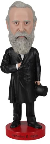 Royal Bobbles Rutherford B. Hayes 19. Präsident der Vereinigten Staaten, Sammlerstück, Wackelkopf-Statue