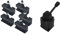 Mauedest 6 Pcs Wedge Quick Change Tool Kit Tool Kit Lathe Tool Knife Holder 250-000 & 250-001