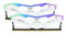 Team Group Delta White RGB DDR5 6000MHz 32GB 2x16GB CL30 Dual AMD Expo e Intel XMP Blanco