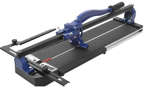Manual Tile Cutter, 600 mm Cutting Length Maximum Cutting Thickness 15 mm Tile Cutting Machine with Infrared Function, 180 Degree Tile Cutter for DIY Enthusiasts and Professionals