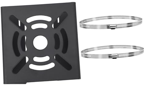 VERDANVERSE Halterung für Überwachungskamera Pole Mount Edelstahl Rohrschelle Adapter mit Schrauben Einfache Montage für Vertikale Stangen CCTV Kamera Außenbereich