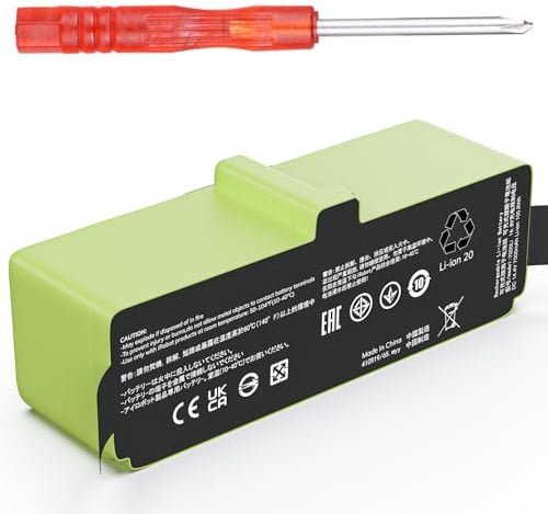Morpilot Batteria di Ricambio per IRobot Roomba 7000mAh – Compatibile Roomba 900/800/700/600/500 Series 980 981 985 971 967 966 965 960 896 895 886 880 870 860 780 760 692 671 620 606 605 550 530 520