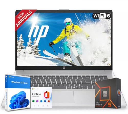 HP New Generation 15.6 Business Laptop, Intel Core i5-1335U(Outperforms i7-1255U), 16GB RAM, 512GB PCIE, Ultra Quiet Design, 14.5-Hour Battery Life, Wi-Fi 6, Bluetooth 5.3, Ethernet, Windows 11 Pro