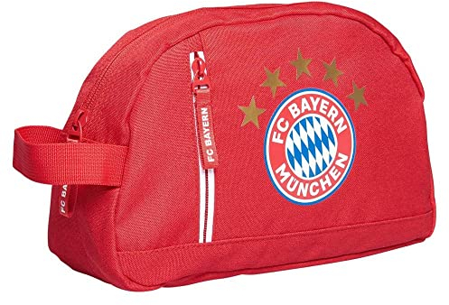 FC Bayern München Kulturbeutel - 5 Sterne - rot Waschtasche Wash Bag FCB