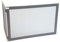 MONZA-PARASCINTILLE ANGOLARE IN FERRO BATTUTO PER CAMINO CM 60X35X45