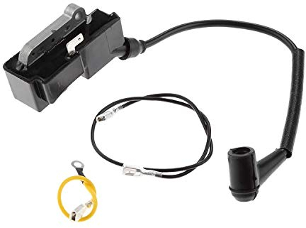Hippotech Bobine d'allumage pour Husqvarna 390 385 375 372 371 XP 365 362 359 357 353 351 346 345 340 Tronçonneuse remplace 537 16 22-04/544 04 71-01