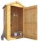BillyOh 3 x 2 Garden Shed Log Store Master Tall Tool Storage Box with Floor, Apex Roof & Felt (3x2)