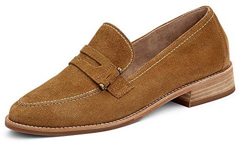 Paul Green Slipper & Mokassin 2587-006, Rauleder, Braun, Damen EU 7/40,5