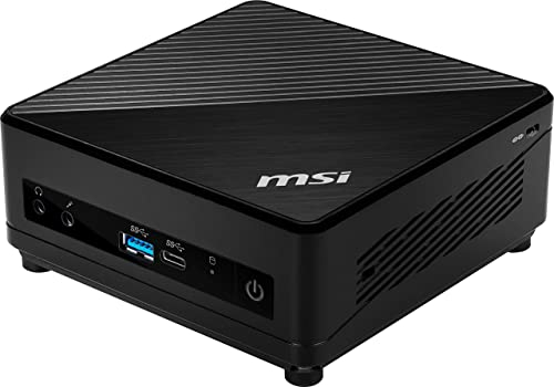 MSI Cubi 5 10M-009BEU Barebone Mini-PC, Comet Lake i3-10110U, ohne Betriebssystem, schwarz