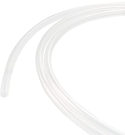 sourcing map PVC Schlauch 3 mm ID x 4mm OD, 3 Meter Kondensatschlauch Wasserleitung Kunststoff für Garten, Aquarium, Wasserleitung