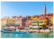 MyPuzzle Buntes Rovinj in Istrien mit Booten im Hafen, Kroatien - Premium 1000 Teile Puzzle - MyPuzzle Sonderkollektion von Puzzle Galaxy