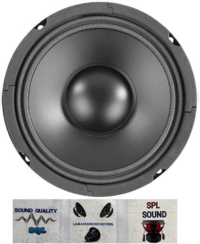 1 FENTON 902.127 WP16 woofer speaker 16.5 cm 165 mm 6.5 100 watt rms 200 watt max 8 ohm sensitivity 87 db semi-rigid rubber suspension, 1 piece