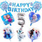 Ice Balloons 5 Frozen Geburtstagsdeko Mädchen, Elsa Geburtstagsparty Deko 5 Jahre, Eiskönigin Geburtstagsdeko Birthday Decorations Elsa Party Deko, Anna und Elsa Geburtstagsdeko