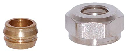 HEIMEIER Klemmverschraubung für Cu- u. Stahlrohr 16 mm und G 3/4 AG