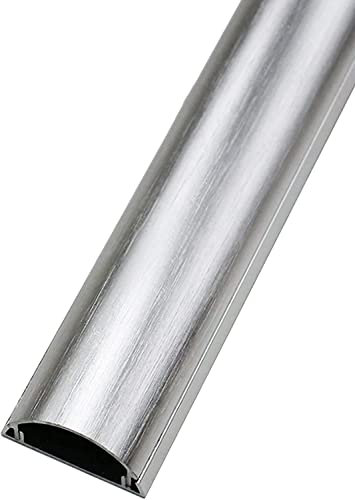 Goulottes Cache-câble De Sol En Alliage D'aluminium, Protecteur De Câble De Sol De 1 M, Protecteur De Câble De Sol, Canal De Câble Pour Protéger Les Fils Et Empêcher Le Câble De Trébucher(A,Number 1)