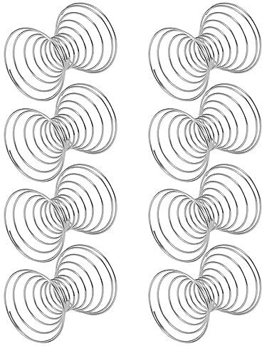 Shaker Cup 10PCS Stainless Steel Shaker Balls Formula Mixers Whisk Ball Protein Mixing Ball Replacement Shaker Bottle Balls for Drinking Bottle Cup (Silver)