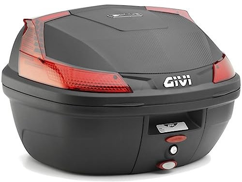 givi b37n topcase + trager blade kompatibel mit piaggio mp3 300 hpe 2019 2020 2021 2022 mototopgun