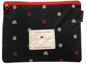 SMATI - Poncho/Capa para la Lluvia con Capucha. Moda para Mujer. Tejido Impermeable de Calidad. para Actividades al Aire Libre, Ciclismo, Motociclismo, Senderismo