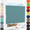 Schuette® Plissee nach Maß ohne Bohren ● Thermo Kollektion: Teal Aura (Türkis) ● 110-119 x 120-149cm (Breite x Höhe) ● Suprafix Faltrollo Klemmfix 2.0 Rollo ● 60 Sekunden Montage