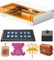 xTool_S1_10W_Lite_Basic Laser Graviermaschine Perlweiß und Laser Cutter mit air assist und Wabe, 10W DIY Lasermaschine, 0.04 * 0.06mm komprimierter Punkt, Autofokus, Gravur auf Holz, Metall