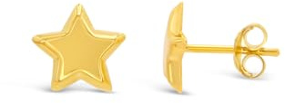 ARS-ARGENTI Ohrstecker Ohrringe Damen Mädchen Sterling Silber 925 Gold 18K - hypoallergen