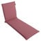 LILENO HOME Sonnenliege Auflage als [1er Set - Rollliege] in Rot - Gartenliegen Auflage perfekt für Strandliege - Polster Auflage für Gartenliege (190x60x5cm) Malt