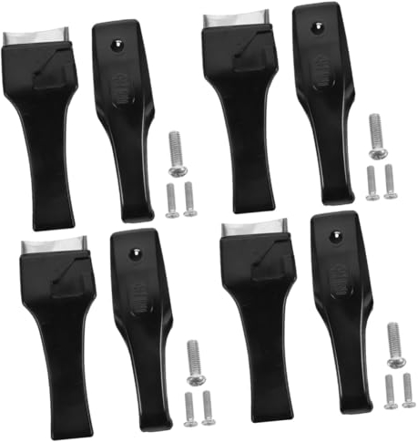 Amosfun 4pairs Pressure Pot Handle Pot Handle Screws Replacement for Pressure Cooker Comfortable Grip Easy Installation