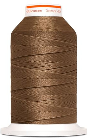 Outdoor 40 – den speziellen Nähfaden für Outdoor-Textilien. No. 40 Länge 400m - UV beständiges Nähgarn 798300 (Braun-2990)