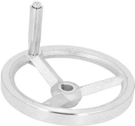 Handwheel Lathe Handwheel 18x200mm Round Cast Iron Universal Replacement for Grinders