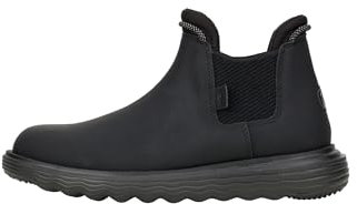 HEYDUDE Branson W Classic - Scarpe Donna Slip-On Stivaletti, Black, 41