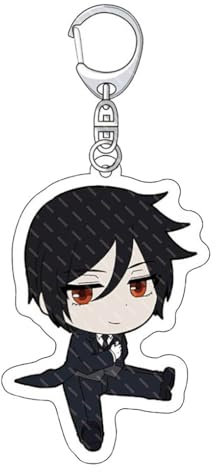 SUJEBRAN Black Butlers Funny Figures Schlüsselanhänger Anime Figur Cosplay Key Chain Collektionen Key Accessories (1)