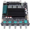 Bluetooth 5.1 Amplifier Board, ZK-ST21 Chip TPA3221 2.1 Channel 100Wx2+200W DC12V-30V Audio Power Amplifier Module with Treble and Bass Control for Subwoofer Speakers