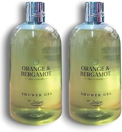 2x By Deluxe | Shower Gel - Orange & Bergamot | 500mL Each