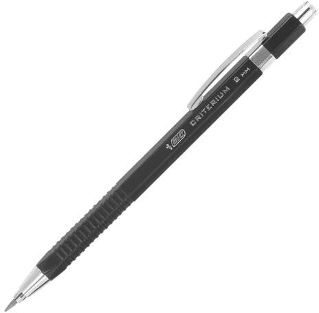 BIC Porte-mine critérium rétractable 2 mm noir