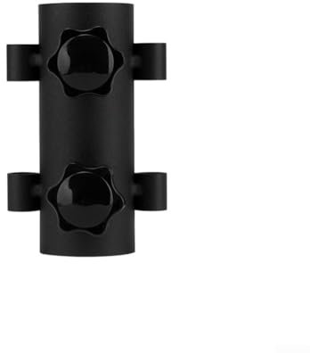 Functional Tarp Pole Base for Tent Stability during Outdoor Activities (Black)