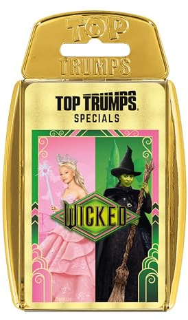Top Trumps Wicked Educational travel game Play with friends Travel Companion makes a great gift for ages 6 plus