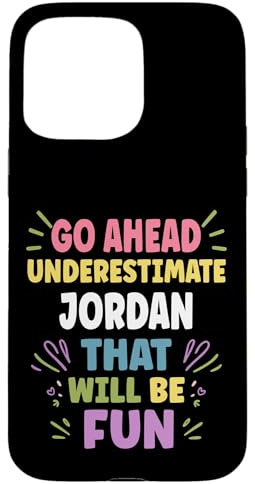 JORDAN Personalized Women's Gift Custom JORDAN Case for iPhone 15 Pro Max
