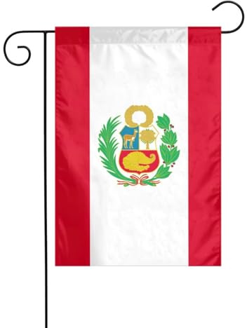 Flagge von Peru, bedruckt, Outdoor-Flagge, Banner, Dekoration, 30,5 x 45,7 cm, Hof-Dekorationen, Geschenke für Hausdekoration, Partyzubehör